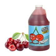 Jolly Rancher 5:1 Cherry Slushy Syrup - Bulk Food Service Concentrate, 1/2 Gallon/64 Oz Bottle - Perfect for Homemade Slushies and Snow Cones