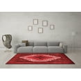 thumbnail image 3 of Ahgly Company Indoor Square Persian Red Traditional Area Rugs, 5' Square, 3 of 4