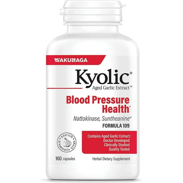 Kyolic Kyolic Aged Garlic Extract Blood Pressure Health Formula I09