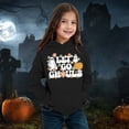 thumbnail image 2 of Halloween Hoodies for Kids Girls Boys Long Sleeve Cute Graphic Printed Sweatshirt with Pocket Fall Outerwear, 2 of 4