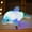 Blue, variant on White Luminous Dolphin Stuffed Animal 18-inch LED Plush Toy Night Comfort Auto-OffTheme Decor