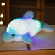 thumbnail image 1 of Delfín luminoso con luces brillantes | Peluche de 45 cm que brilla en la oscuridad | Peluche suave para acuario para niños | Luz nocturna relajante y regalo navideño, 1 of 5
