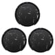 thumbnail image 1 of Posavasos para Bebidas de 18 Piezas con Soporte, Juego de Almohadillas de Copa Redonda Negro, 1 of 5