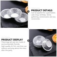 thumbnail image 5 of WAXIAYU 250pcs Disposable Mini Pie Pans Aluminum Foil Baking Cups, 5 of 7