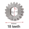 thumbnail image 4 of Engranaje de elevación de ventana Macarena Motor de techo solar 18/19 dientes, 4 of 6