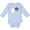AE-Light Blue, variant on My Aunt is My Boo with Cute Ghost Boys or Girls Long Sleeve Baby Bodysuit
