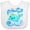 AA-White, variant on Inktastic Cute and Playful Narwhal Boys or Girls Baby Bib