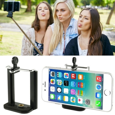Tripod Mount Adapter, TSV Universal Cell Phone Clip Holder Camera Bracket Smartphone Attachment for iPhone 8/ 8 Plus/ 7/ 7 Plus/ 6/ 6S/ 6 Plus/ 5/ 5S/ 5C Samsung Galaxy S7 S6 S5 S4 S3 S2 and