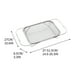 thumbnail image 2 of `Cajón de acero inoxidable para cocina, Estantería de almacenamiento, Rodeado de metal resistente, Diseño moderno, Para cocina/comedor, Organizador de platos y frutas, Rack de almacenamiento, 2 of 7