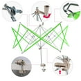 thumbnail image 4 of Umbrella Yarn - Hand Operated Knitting Winder Tools, Wool String Ball Winder Holder Machine, Metal Hank Yarn (Green)(12.99 Inches), 4 of 7
