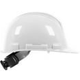 thumbnail image 4 of PIP Industries B3113419 Whistler Cap Style HDPE Shell 4-Point Textile Suspension Wheel Ratchet Adjustment Hard Hat, White, 4 of 4