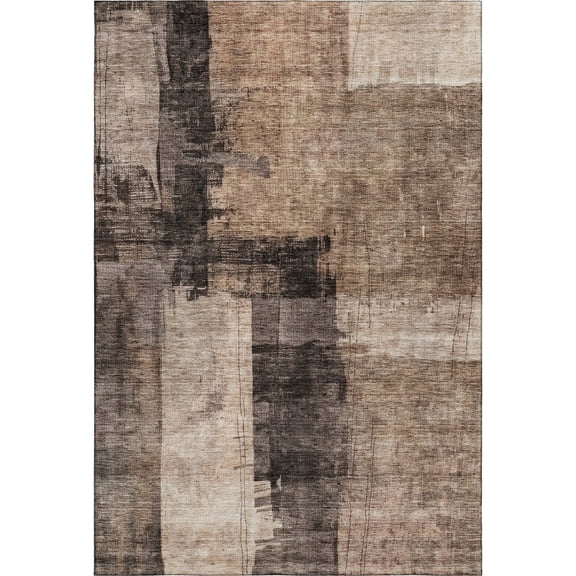 Dalyn Rugs Premium Machine Washable Mayfield AMF1202 Brown 3' x 5' Rug