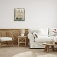 thumbnail image 2 of Stupell Life Good At The Cabin Geometric Typography Painting Gray Floater Framed Art Print Wall Art, 2 of 6