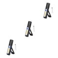thumbnail image 2 of Toystoory LED USB recargable luz de trabajo linterna portátil luces 180 grados ajustable 4 modos antorcha colgante de mano azul Type1 NO1, 2 of 6