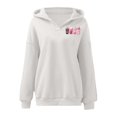 thumbnail image 3 of And Winter Fashionable Sweet Tube Printed Women's Hooded Sweatshirt Without Pockets Womens Sweatshirts Women's Hooded Sweatshirt Womens Sweatshirt Hoodie Lightweight Sweatshirts for Women Hoodies Warm, 3 of 4