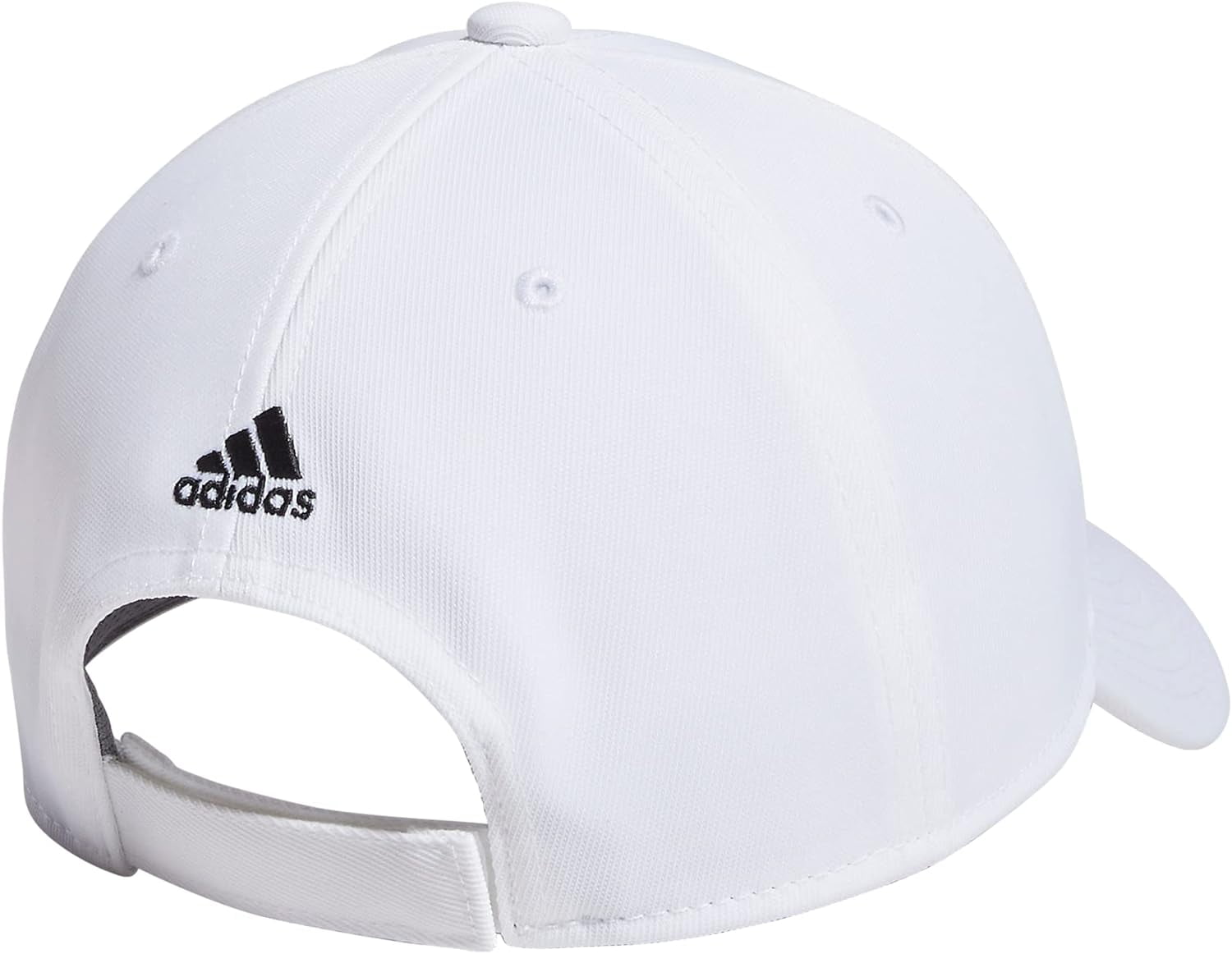 adidas Men's Decision Training Hat (White/Black, One Size)