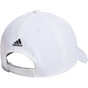 adidas Men's Decision Training Hat (White/Black, One Size)