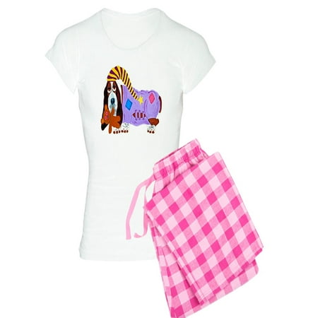 

CafePress - Basset Hound Bedtime - Women s Light Pajamas
