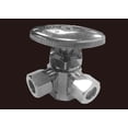 thumbnail image 2 of Proflo Pfx3t322c 1/2" X 3/8" X 3/8" Dual Outlet Stop - Chrome, 2 of 2