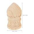 thumbnail image 2 of OULII 2 Pcs Embouts Décoratifs pour Escalier, Embouts en Bois Classiques pour Propriétaires, 2 of 6