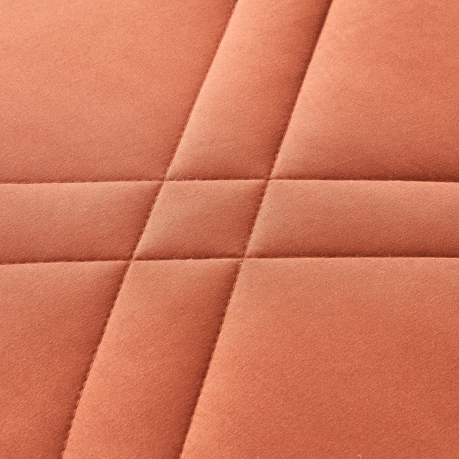 Davulos Comforter Set Twin Size 5 Pieces ,Bed in a Bag All Season Bedding Comforter Sets,Burnt Orange