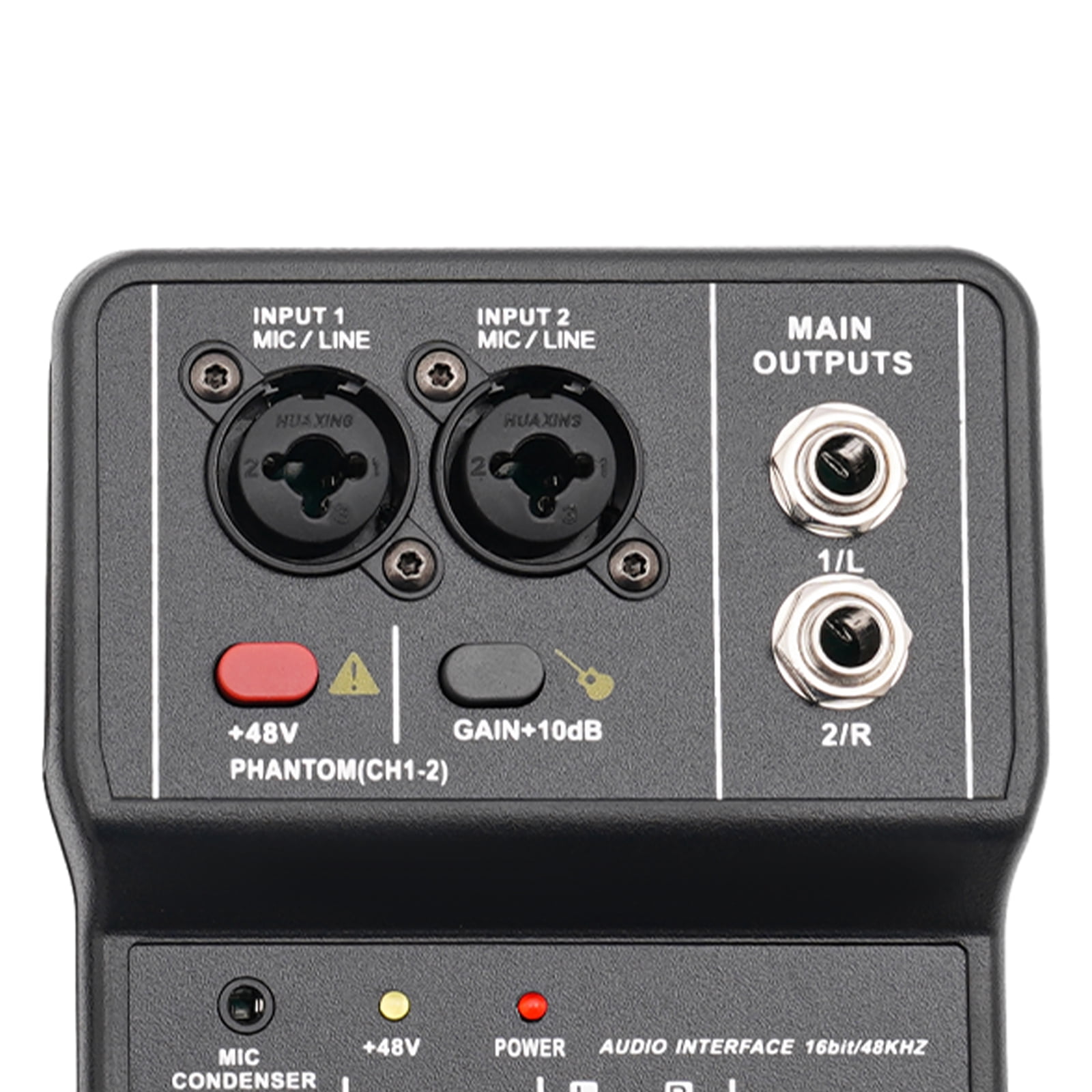 2-Channel Professional Audio DJ Mixer Console DJ Controller Sound Mixer