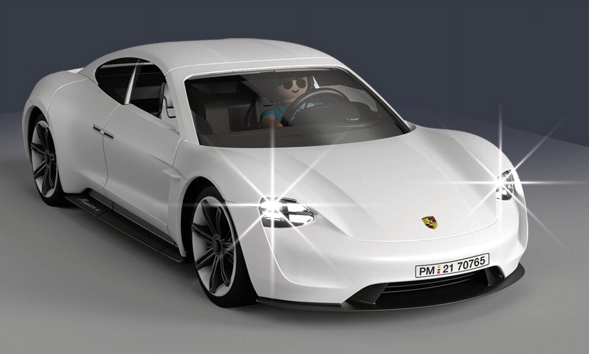 PLAYMOBIL Porsche Mission E Electric Car with Remote Control