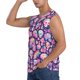 thumbnail image 3 of Balery cartoon rainbow Skull Camisetas sin mangas para hombre, absorbe la humedad y protege contra el mal olor.-X-Large, 3 of 7
