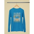 thumbnail image 2 of 5K Run Women's Motivational Tee Long Sleeve Women's, 2 of 4