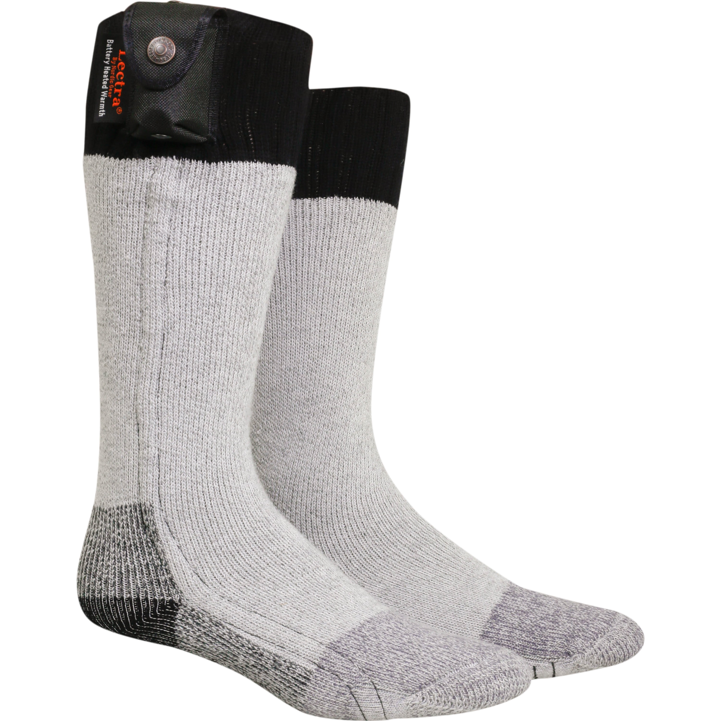 Lectra Sox Hiker Boot Socks, Electric Battery Heated Socks by Turtle Fur