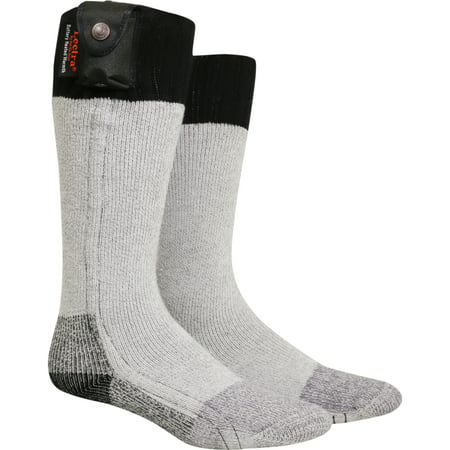 Lectra Sox Hiker Boot Socks, Electric Battery Heated (Best Electric Heated Socks)