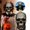 Grey2, variant on Wuxian Halloween Full Head Skull Face Mask Adult Scary Skeleton Head Cover for Halloween Haunted House Carnival Themed Party Dress Up Accessory Headpiece