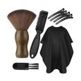 thumbnail image 1 of wonima44 Neck Duster Barber Brush with 2pcs Hair Clip,1pcs Barber Cape,2pcs Cleaning Brush for Hair Cutting, 1 of 1