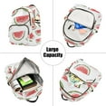 thumbnail image 5 of FORMRS Mini Backpack Purse for Women Travel Daypack Casual Shoulder Bag, Watermelon Pattern, 5 of 7