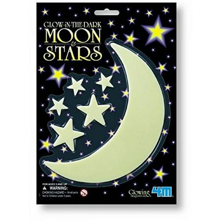 Glow In The Dark Moon Stars Walmart Com