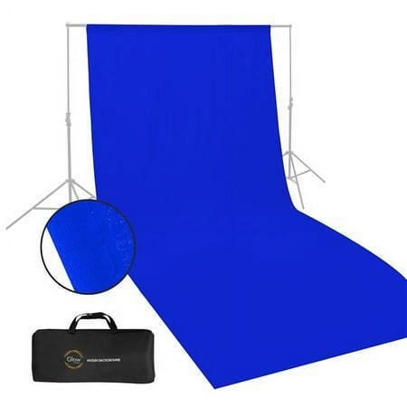 UPC: 0840014175512 | Muslin Background – 10 x 20   (Chroma Blue)