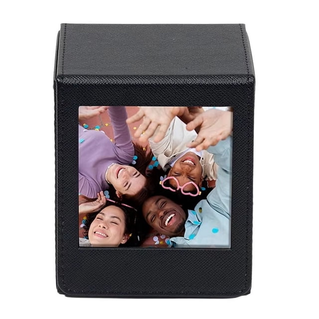 Caja de Almacenamiento de Fotos con de Película Cuadrado para Cámaras de Película Instantánea SQ40 SQ10 Impresora Square Link PVC PictureDisplay A