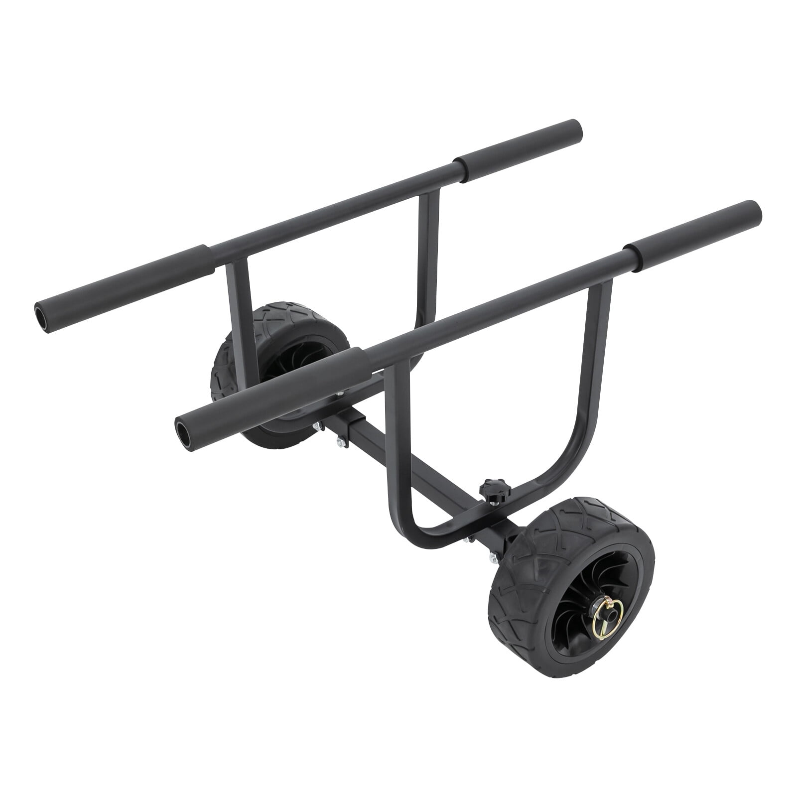 Inflatable Boat Trailer Wheel, Heavy Kayak Trailer Wheel Set for Canoe, Boat Dolly Cart Transport Carrier, Trolley for Small Boat