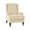 Cream, variant on ATJIA 1 Piece Wingback Chair Covers Velvet Plush Wing Chair Slipcover Wing Back Chair Slipcovers Sofa Cover