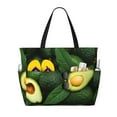 thumbnail image 1 of Disketp Fresh Avocados Bolsa de Playa de Gran Capacidad, Bolso Impermeable y a Prueba de Arena para Mujer, Ideal para Playa, Piscina y Natación, 1 of 7
