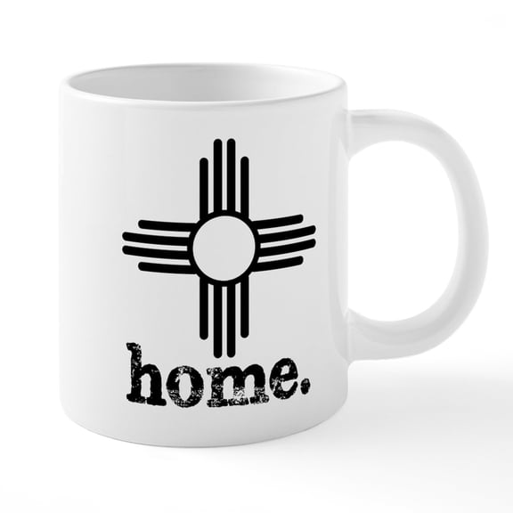 CafePress - New Mexico Home - 20 Oz White Ceramic Mega Mug