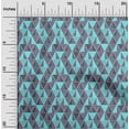thumbnail image 1 of oneOone Silk Tabby Fabric Triangle Geometric Printed Fabric 1 Yard 42 Inch Wide, 1 of 5