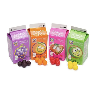 Sour Power Candy Straws, Sortz, 1.75-Ounce Units (Pack of 24) (ZQB