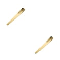 thumbnail image 1 of Wosthever Cuchara para postre Cuchara para helado agitadora plana Cubiertos Metal integrado Borde liso Mango largo Cocina Viaje Oro Oro 2Conjunto, 1 of 6
