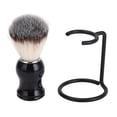 thumbnail image 2 of Brosse à Raser avec Support, Brosse à Cheveux avec Support, Ensemble de Toilettage Confortable, Élégant pour Hommes, Soin de la Barbe, 2 of 7