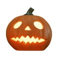 thumbnail image 2 of Halloween Light up Jack O Lantern LED Pumpkin Prop with Led Light Pumpkin Figurine Skull Lamp Halloween Decor for Indoor Outdoor, 2 of 3