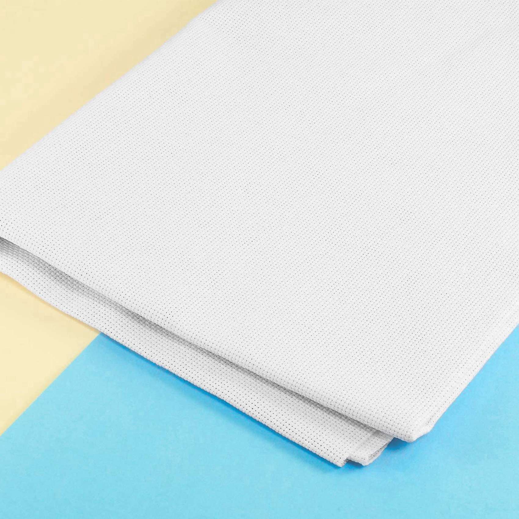 2X 59 By 39-Inch Fabric,14 Count Aida Cloth Large Fabric Reserve Cloth Fabric Embroidery Cloth