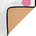 thumbnail image 3 of Yayeee Area Rugs for Living Room 5.2'x4' Non Slip Washable Bedroom Floor Carpet, Pink Polka Dots, 3 of 5