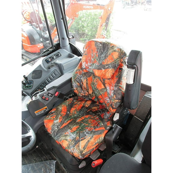 Protective Ear Muffs Orange Camouflage Endura