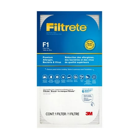 Filtrete™ Premium Allergen, Bacteria & Virus True HEPA Air Purifier Filter